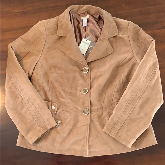 Chico Faux Suede Kinsley Jacket - Picture 3 of 5